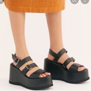 Free People Chelsea Platform Sandals